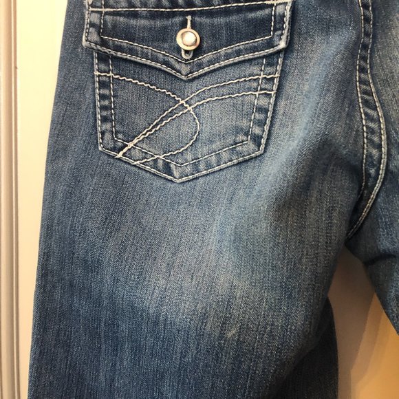 INC International Concepts Regular Fit Blue Rhinestone Denim Walking Shorts 6P - Picture 7 of 9